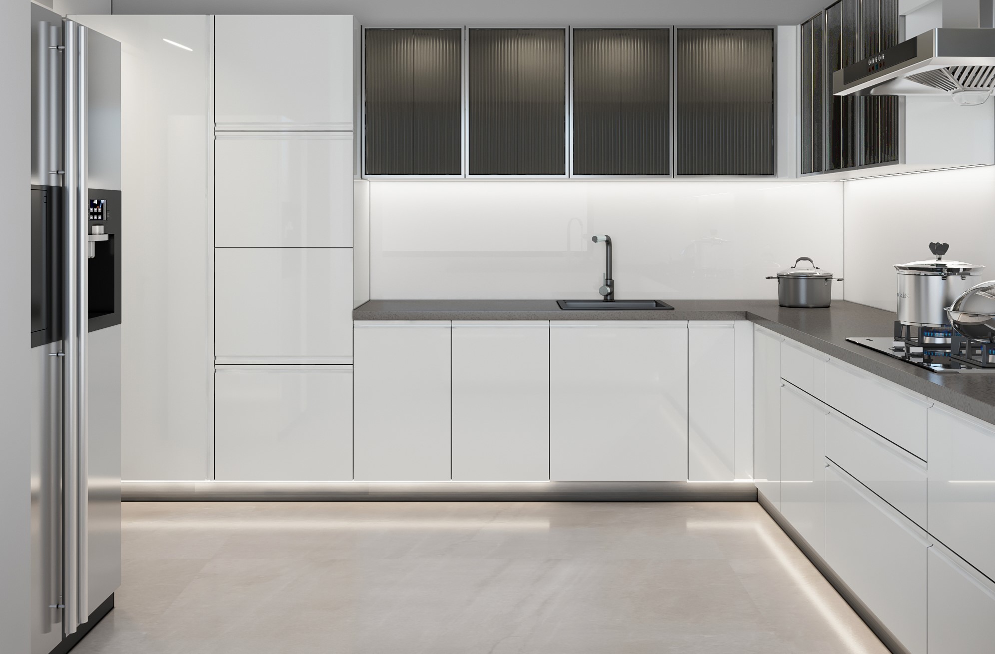 U Shaped Kitchen