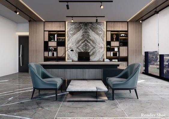 Modular Office Executive Cabin 01